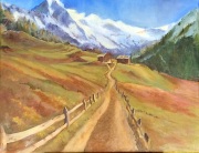 Dupuy Colette - Chemin vers le Mt Blanc-55X45